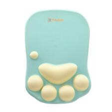 Cute Cat Paw Non Slip Mouse Pad with Wrist Support Soft Silicone Wrist Rests ... picture