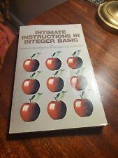 Intimate Instructions in Integer BASIC - 1st Edition, 1981 Blackwood & Blackwood picture