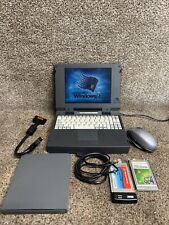 RARE Vintage Soyo PW-9800 Laptop Tough Book Win98 Turns On picture