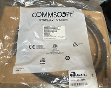 CommScope Systimax Solutions Patch Cable Black 10ft U/UTP Modular Cord CAT New picture