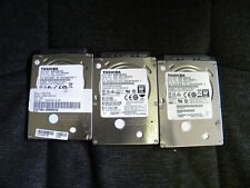 Lot of Ten Toshiba 500GB, 5400RPM, 2.5 inch (MQ01ABF050) HDD As Is Hard Drives picture