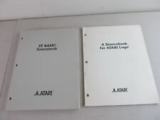 ATARI ST Basic Sourcebook + ATARI Logo Book Vintage Computer picture