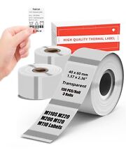 M220 Labels Clear M110 Label 40x60MM for M200 M220 M221 M120 M110S M110 Print... picture