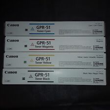 Canon GPR-51 Toner Cartridge Set - Black/Cyan/Magenta/Yellow picture