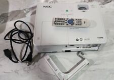 NEC ME372W 3LCD Projector 3700 ANSI HD 1080p ECO Mode With Remote And Mount picture