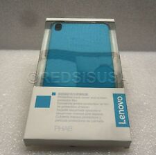 Genuine Lenovo PHAB Back Cover and film-Blue-WW ZG38C00834 picture