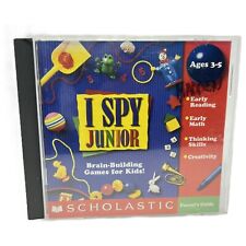 I Spy Junior (Windows/Mac, 1999) Scholastic Ages 3-5 Early Reading Math Untested picture