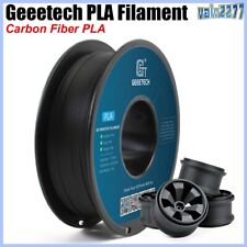 Geeetech Carbon Fiber PLA 1.75mm 1kg Carbon Fiber Black 3D Printer Filament US picture