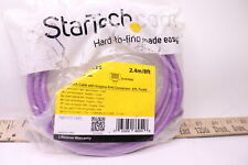 StarTech.com Cat6 Snagless Ethernet Cable UTP Purple 8-ft. N6PATCH8PL picture