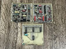 Lot of 3 Vintage 1960's Computer Boards Phase Demodulator Read Amp Line Receiver picture