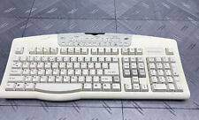 Turbo-Media Wireless Keyboard KB-9801R+ Multimedia Vintage Windows 98 95 Rare picture