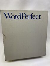 Vintage Microsoft WORD PERFECT Software IBM PC 5 Disks Ford Motor Company picture