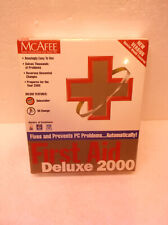 Vintage McAfee First Aid Deluxe 2000 Sealed NOS picture