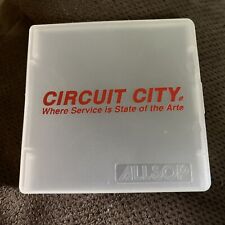 Circuit City Allsop Floppy Disk Travel Case VINTAGE picture