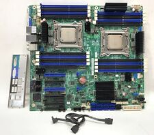Intel S2600CP Motherboard 2x LGA2011 C602 DDR3 SSI EEB 2x Xeon E5-2620 2.0GHz picture