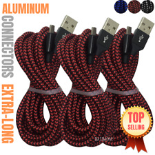 3PACK 10FT Long USB Data Charger Cables Cords For Apple iPhone 5 6 7 8 11 12 13 picture