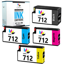 712 Ink Cartridges Lot for HP DesignJet Studio T210 T230 T250 T630 T650 picture
