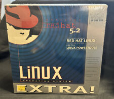 Redhat Linux 5.2 Extra Operating System Big Box Vintage Red Hat Software OS NEW picture