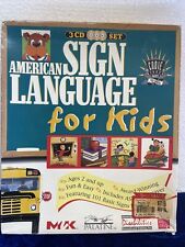 3 Cd Set American Sign Lanuage Fir Kids PC picture