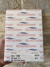 Red River Paper 5x7 Polar Pearl Metallic 66lb Photo Paper -100 Sheets- New picture
