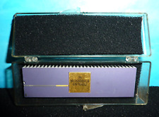 Motorola MC68000L8 Purple Ceramic/Gold DIP Collectible Microprocessor. picture