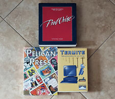 Lot of 3 Commodore Amiga Software Pro Write Pelican Press Termite picture