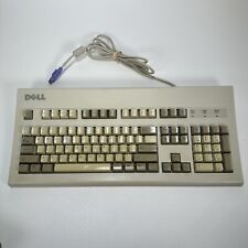 Dell AT101W Wired PS/2 Mechanical Clicky Keyboard Mainframe Collection Vintage picture
