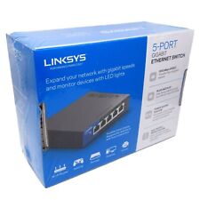 New Linksys SE3005 5-port Gigabit Ethernet Switch Sealed picture
