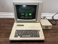 Apple IIe Enhanced Computer A2S2064  Monochrome Monitor A2M6017 Unidisk Drive picture