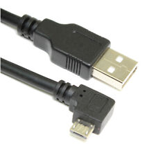 3ft USB 2.0 Certified Type A Male to LEFT ANGLE Micro-B 5-Pin Cable picture