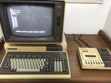PC8801 main unit, keyboard, display, tape recorder, cable and bonus software picture