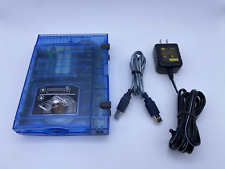 Iomega Zip Drive Z100-USB Blue Clear + AC Adapter, USB Cable - WORKS picture