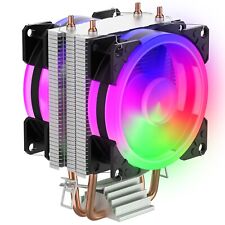 CPU Cooler RGB PC Fans Heatsink for Intel LGA 775/1150/1151/1155/1156/1200/1700 picture