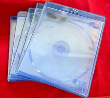 Pack of ( 25 ) Blu-Ray Standard Empty Replacement Cases - Holds 2 picture