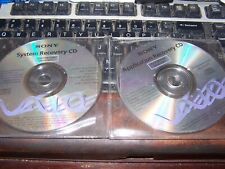 Sony VAIO Recovery CD's picture