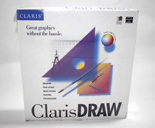 VINTAGE SOFTWARE - CLARIS - DRAW - FOR WINDOWS 95 - SEALED - NEW - NOS picture