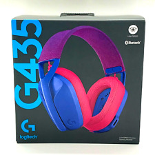 Logitech G435 Wireless Gaming Headset For PC, PS4, PS5, Nintendo Switch - Blue picture