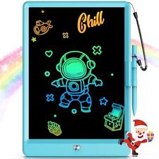 Bravokids Toys for 3-6 Years Old Girls Boys, LCD Writing Tablet 10 Inch Blue picture