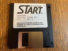 ATARI ST START QUARTERLY SPECIAL ISSUE #3 VOL. 2 NO. 6 FLOPPY DISK 3.5 TESTED picture