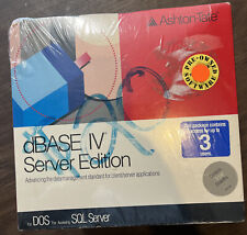 New Sealed Ashton-Tate dBase IV Server Edition IBM PC DOS 1.1 Version picture
