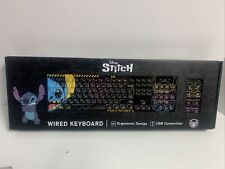 Rare Culturefly Disney Stitch Wired Keyboard - Limited Edition Collectible picture