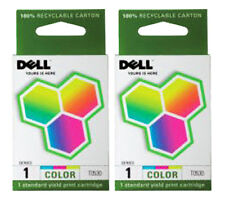 Dell Series 1 (T0530) Color Ink Cartridge 2-Pack GENUINE Dell 720 A920 picture