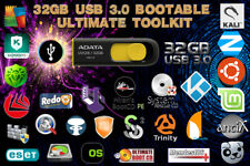 32GB USB 3.0 Bootable Ultimate Tech Tool Kit - 37+ OSes Repair Scan Test Clone picture