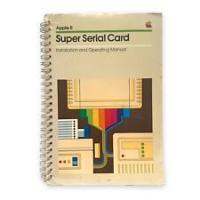 Apple II Super Serial Card Installation & Operating Manual VTG 1981  picture
