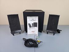 Monsoon MM-700 Flat Panel Speaker System Subwoofer Volume Control Works *Video* picture