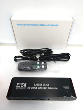 4K Ultra HD USB 3.0 KVM 2X2 Matrix, Model:  K3-1 picture