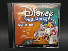 Winnie The Pooh DISNEY Interactive Print Creations Sierra PC Computer Software picture