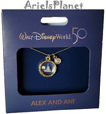 Walt Disney World 50th Anniversary Cinderella Castle Necklace by Alex and Ani picture