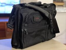 TUMI Alpha | Black Briefcase Laptop Computer Bag picture