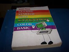 Radio Shack Getting Started With Extended Color Basic Book 1984 - 250 pages picture